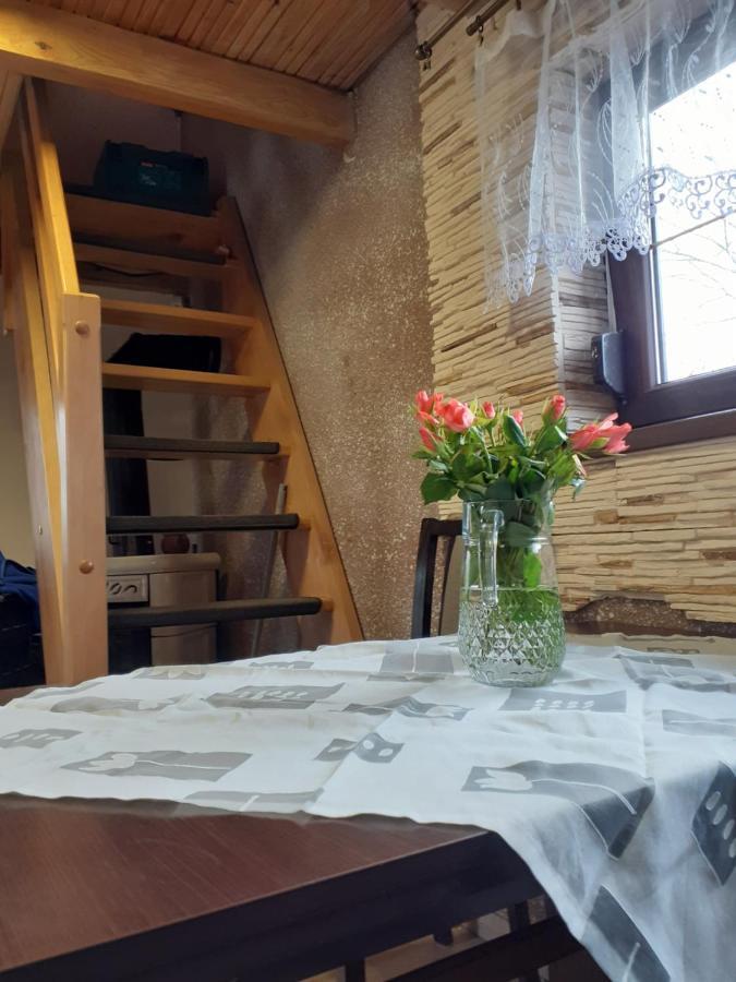 Domek Nad Jeziorem Klepnica Buitenkant foto