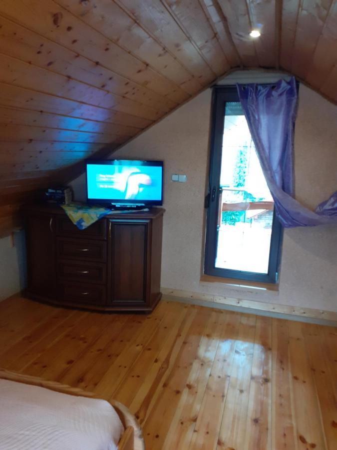 Domek Nad Jeziorem Klepnica Buitenkant foto