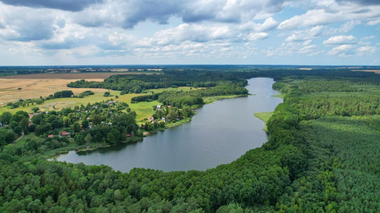 Domek Nad Jeziorem Klepnica Buitenkant foto